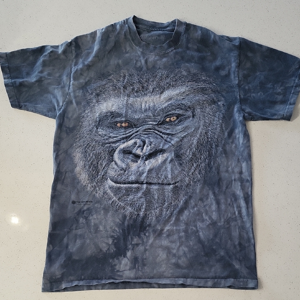 The Mountain Gorilla Graphic T Shirt Animal Nature Tee Medium